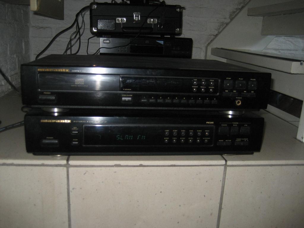 Marantz tuner en cd speler, Ophalen of Verzenden, Gebruikt, Tuner of Radio, Overige merken
