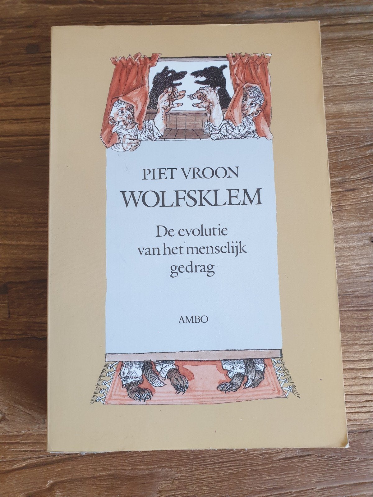 Wolfsklem: De evolutie van het menselijk gedrag - Piet Vroon, Ophalen of Verzenden, Gelezen, Overige onderwerpen, Piet Vroon