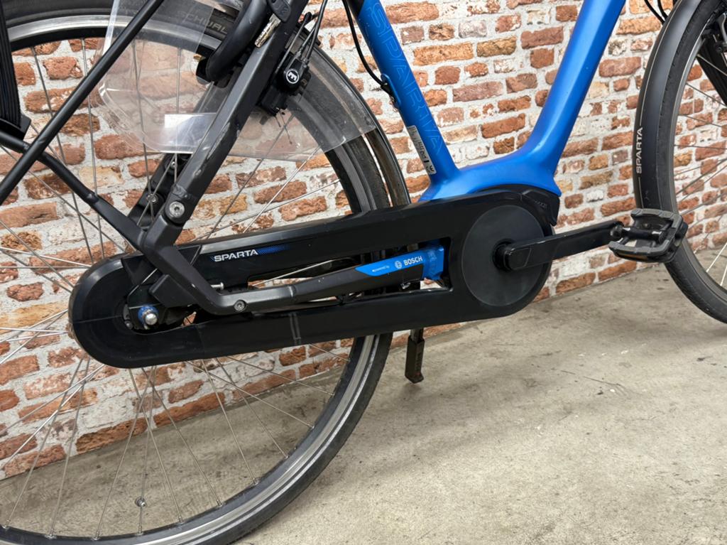 Sparta M8b | Bosch Middenmotor | 500 Accu | 6 mnd garantie!, Sparta, Gebruikt, 47 tot 51 cm, Zuidlaren