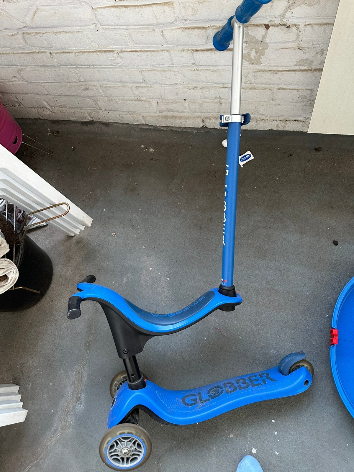 Globber 3 wiel step met besturing, Ophalen, Zo goed als nieuw, Gewone step