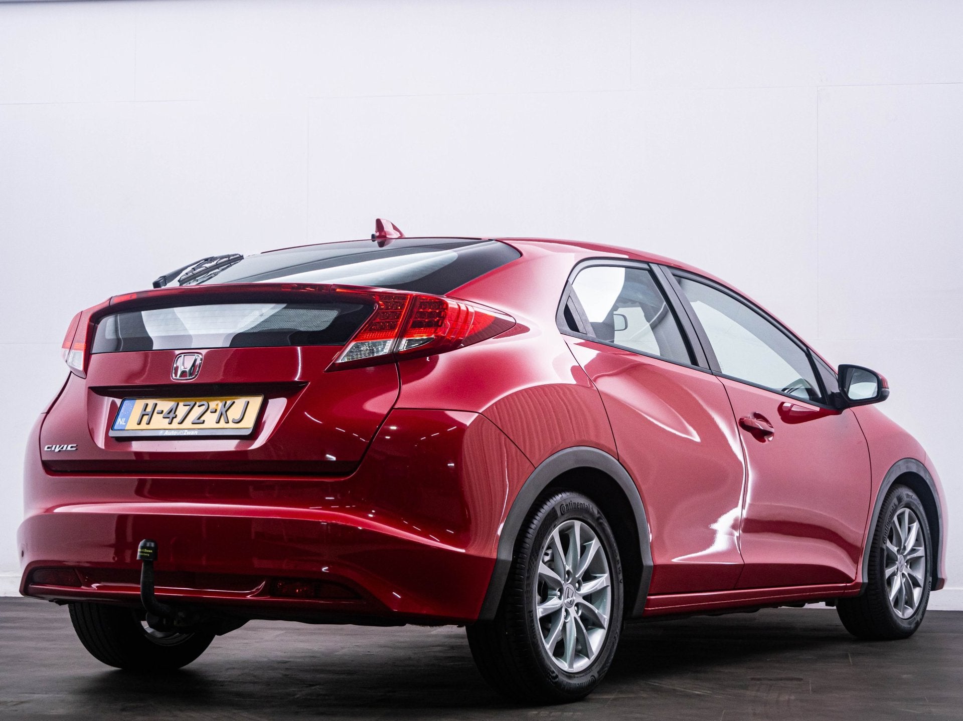 Honda Civic 1.4 Comfort Trekhaak|Clima|6-bak|ECO|LED, Auto's, Voorwielaandrijving, Euro 5, Stof, Gebruikt