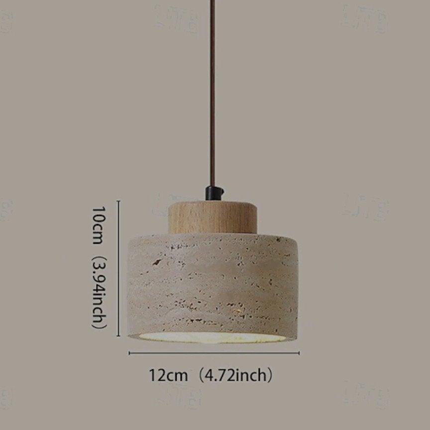 1 x hanglamp van travertin, Ophalen, Nieuw, Minder dan 50 cm