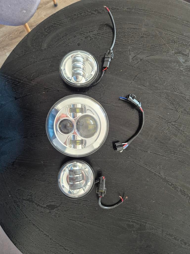 Led lampen set harley ultra, Motoren, Ophalen of Verzenden