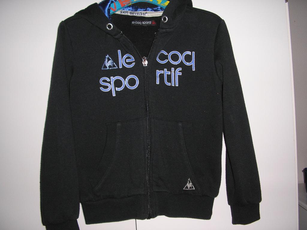 Sweatervest met cappuchon van Le coq sportif, Ophalen of Verzenden, Zo goed als nieuw, Meisje, Trui of Vest