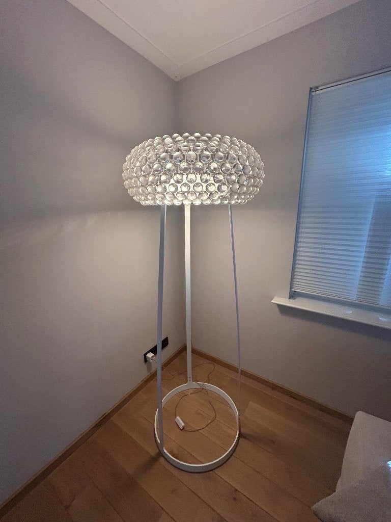 Originele Foscarini Caboche Grande  LED Terra vloerlamp., Ophalen, Glas, Overige fittingen, Zo goed als nieuw