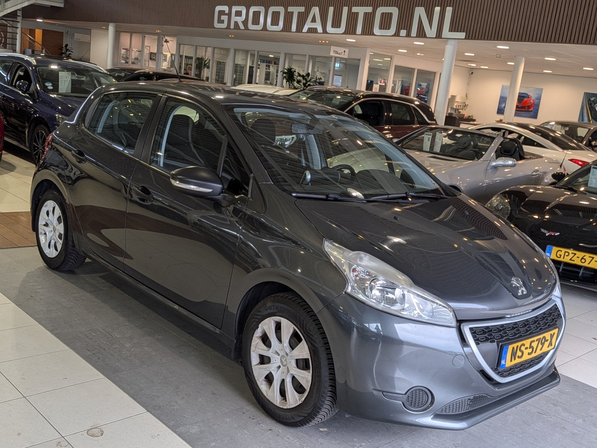 Peugeot 208 1.0 VTi Access Airco, Cruise Control, Stuurbekra, Auto's, Peugeot, Voorwielaandrijving, Euro 5, Gebruikt, Bedrijf
