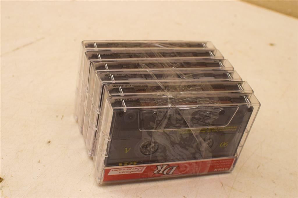 6 stuks DR cassettebandjes 45044, Ophalen of Verzenden, Gebruikt, Overige genres, 1 bandje