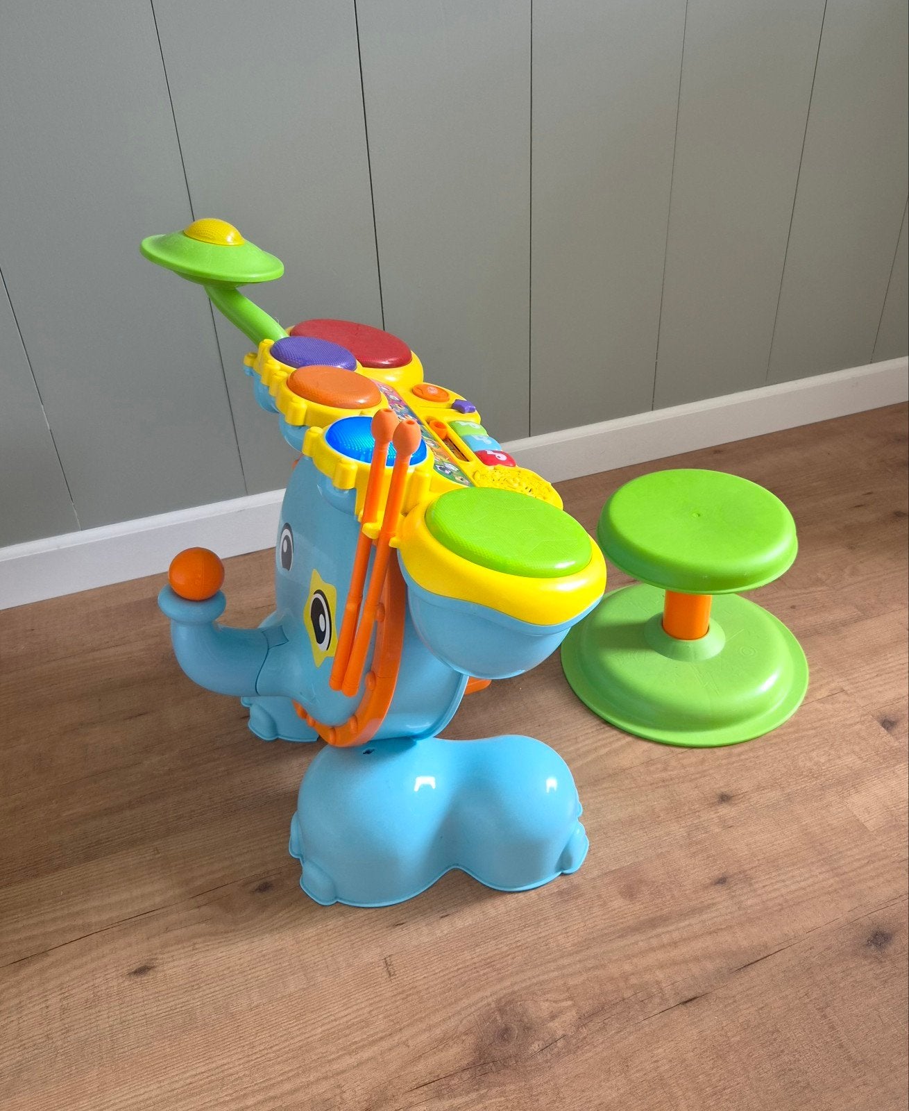VTech Rock & Leer drumstel, Ophalen, Gebruikt, 6 maanden tot 2 jaar