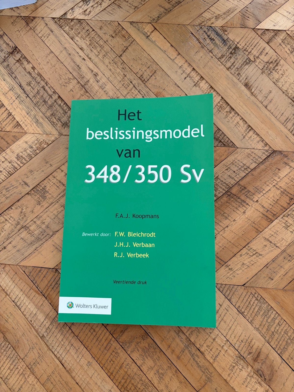 Het beslissingsmodel van 348/350 SV - 14e druk, Ophalen, Gamma, Zo goed als nieuw, WO