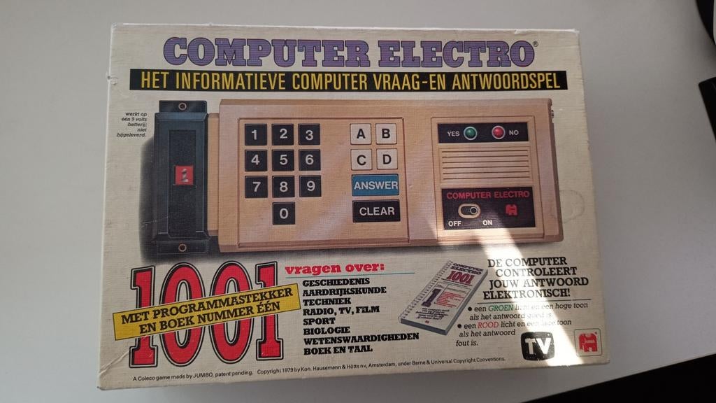 Jumbo Computer Electro: Informatief Vraag- en Antwoordspel, Ophalen of Verzenden