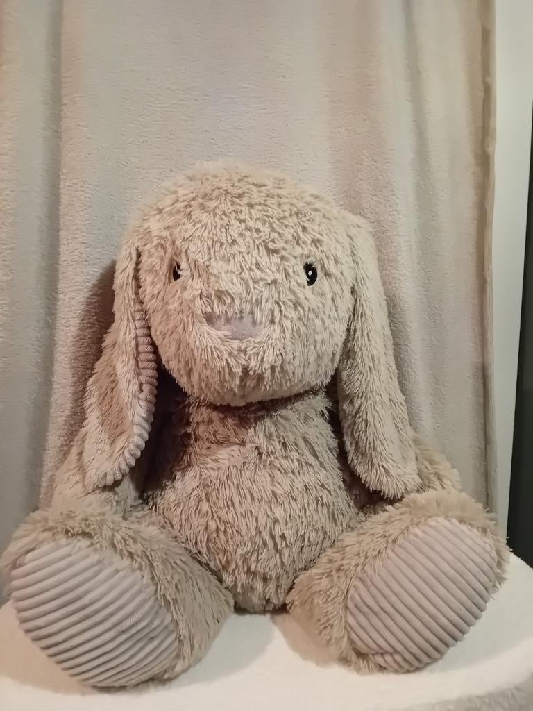 Zachte knuffel konijn - Ideaal voor kinderen, Overige merken, Overige karakters, Konijn, Ophalen of Verzenden
