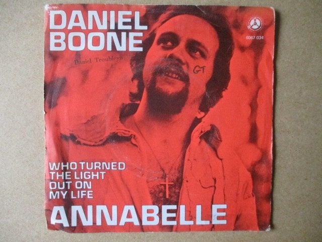 s1236 daniel boone - annabelle, Ophalen, Gebruikt, 7 inch, Overige genres