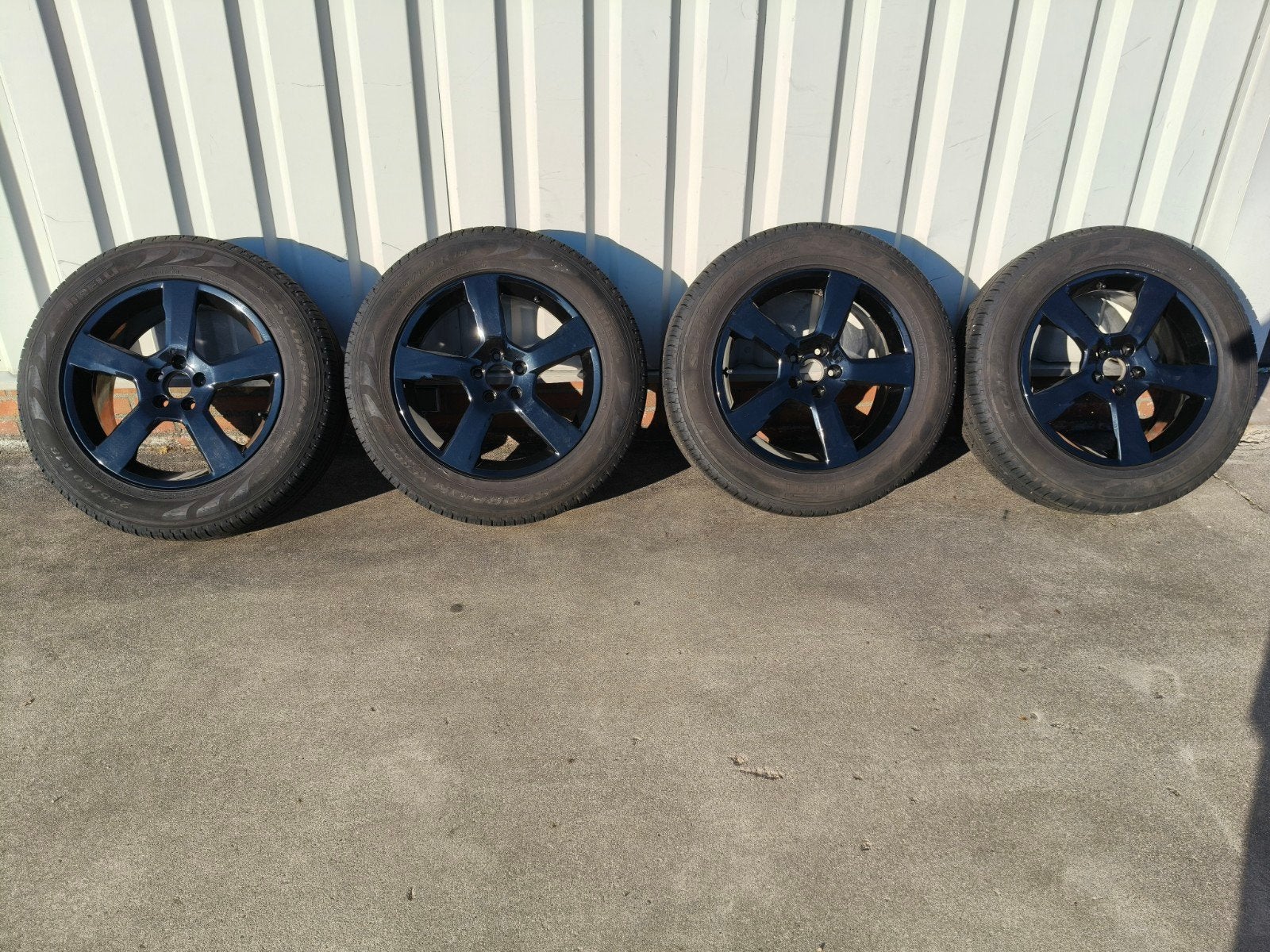 Fortuna velgen zwart gecoat, Auto-onderdelen, 18 inch, Gebruikt, Banden en Velgen, Ophalen of Verzenden