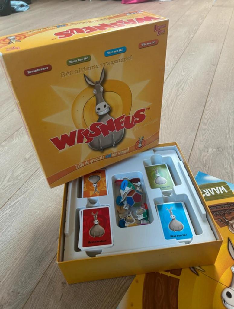 Wijsneus Bordspel, Vijf spelers of meer, Ophalen of Verzenden, Zo goed als nieuw