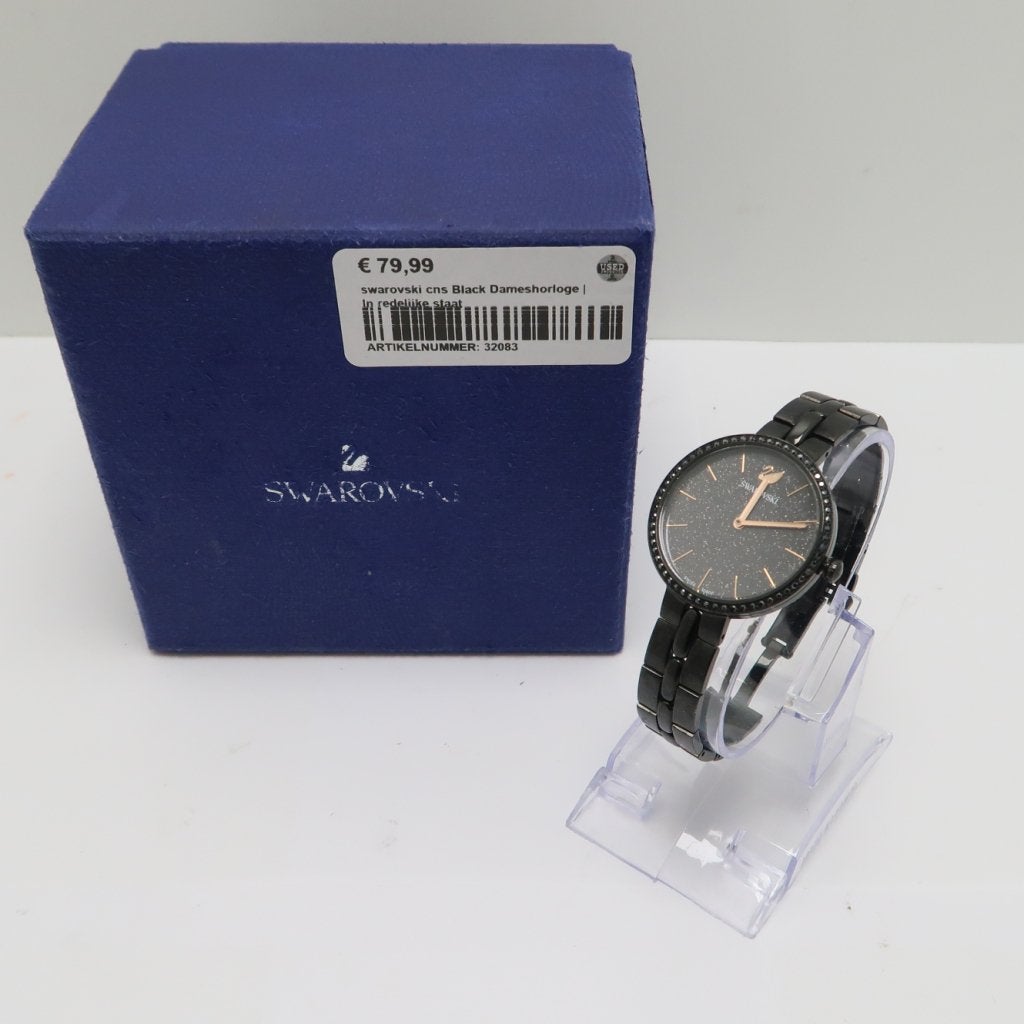 Swarovski CNS Black Dameshorloge | In Redelijke Staat, Swarovski, Zo goed als nieuw, Support@swarovski.com, Swarovski Platz 1
A-6112 Wattens
Austria