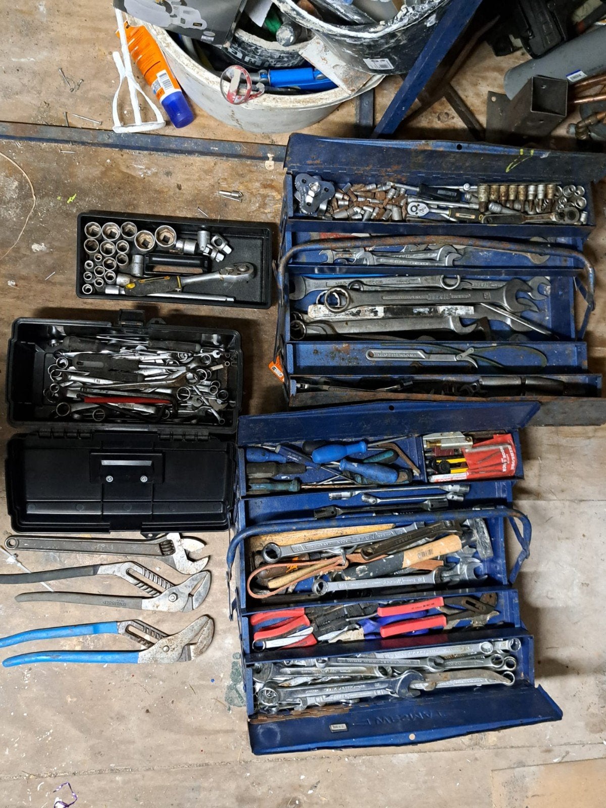 Professioneel handgereedschap Stahlwille, Hazet + kisten, Ophalen, Gebruikt, Gereedschapsset