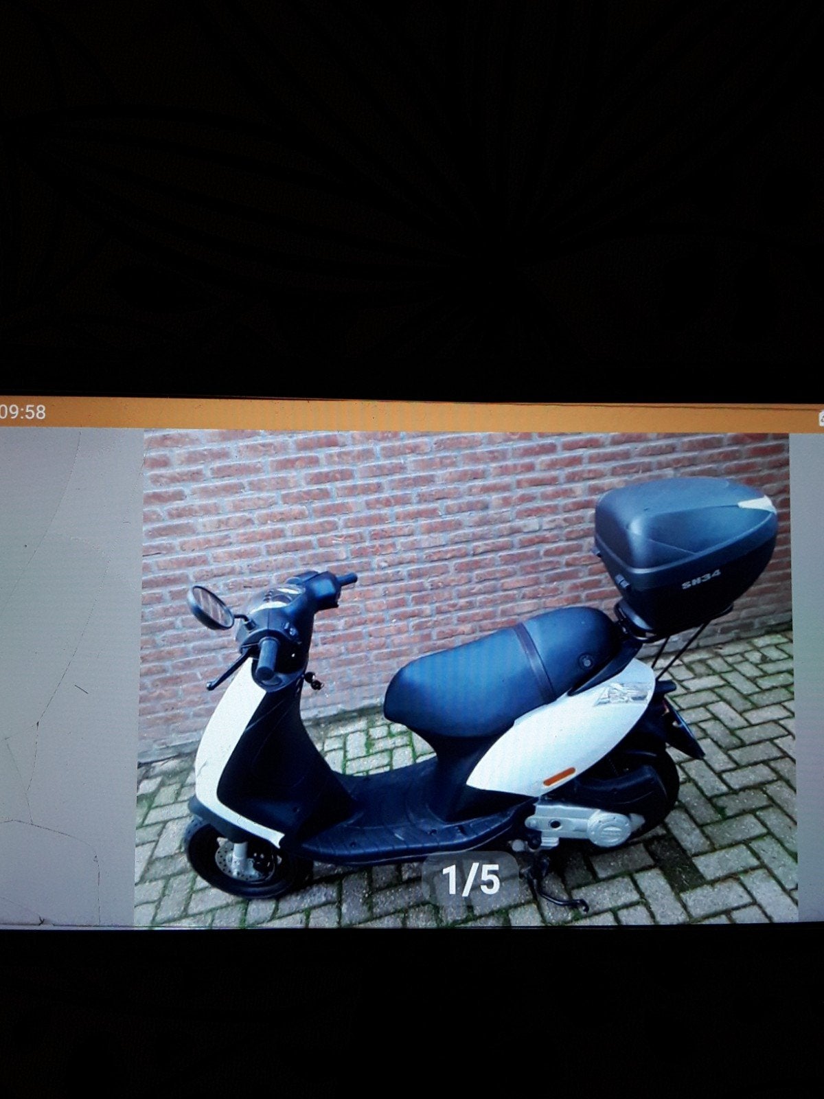 Vespa zip 4takt iget 2019 laag km in zeer goed staat nog ..., Zip, Zo goed als nieuw, Benzine, Maximaal 25 km/u