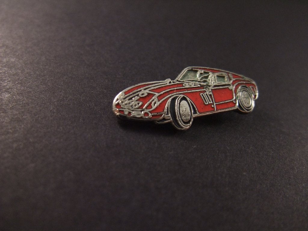 Ferrari 250 GTO, 1962 rode sportwagen emaille pin, Verzamelen, Ophalen of Verzenden, Gebruikt, Overige onderwerpen