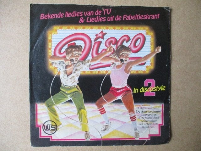 s0029 de amsterdamse lieverdjes - bekende liedjes van de tv, Ophalen, Gebruikt, 7 inch, Overige genres