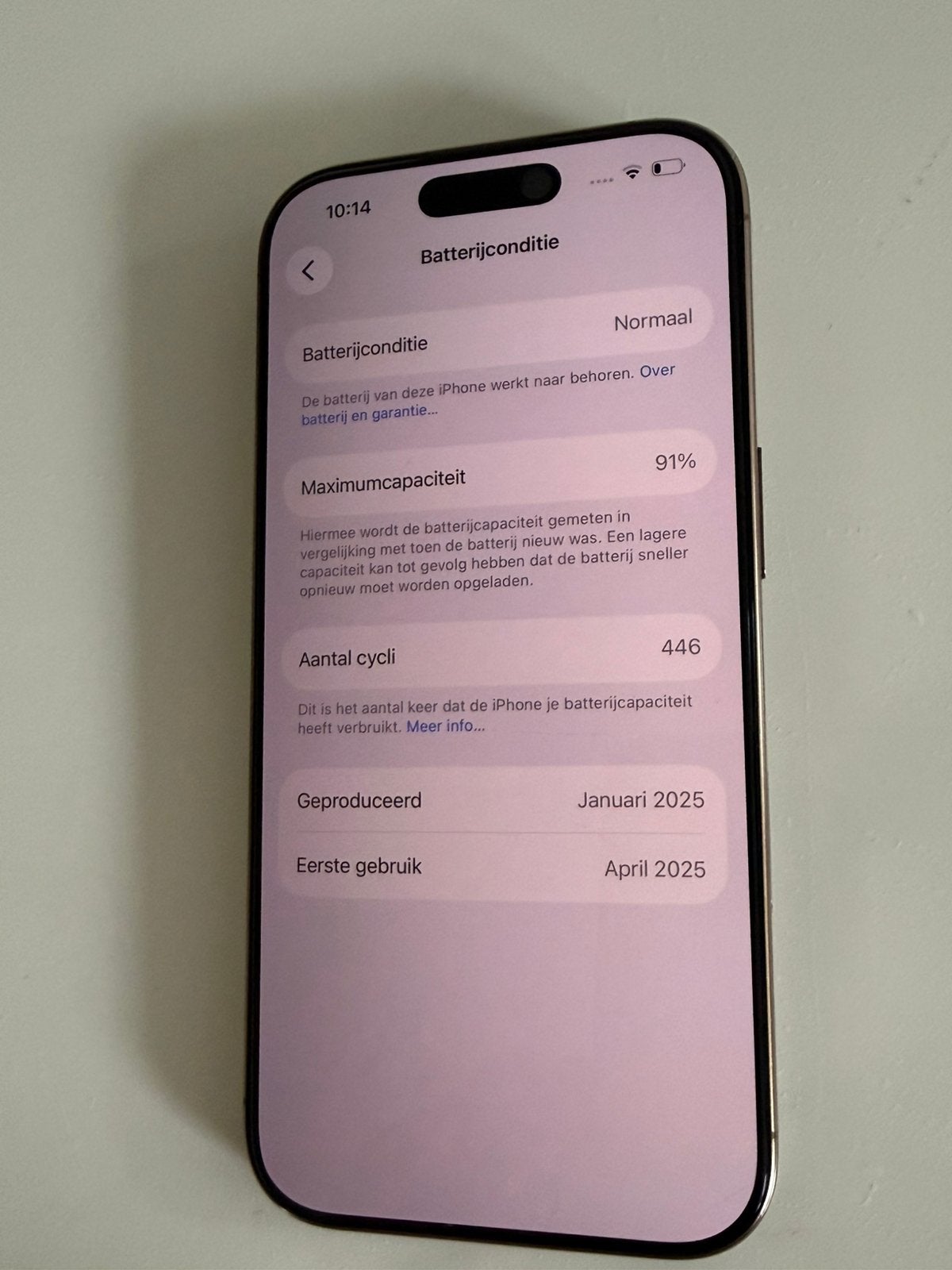 iPhone 16 Pro, IPhone 16 Pro, 128 GB, Ophalen of Verzenden, Zo goed als nieuw