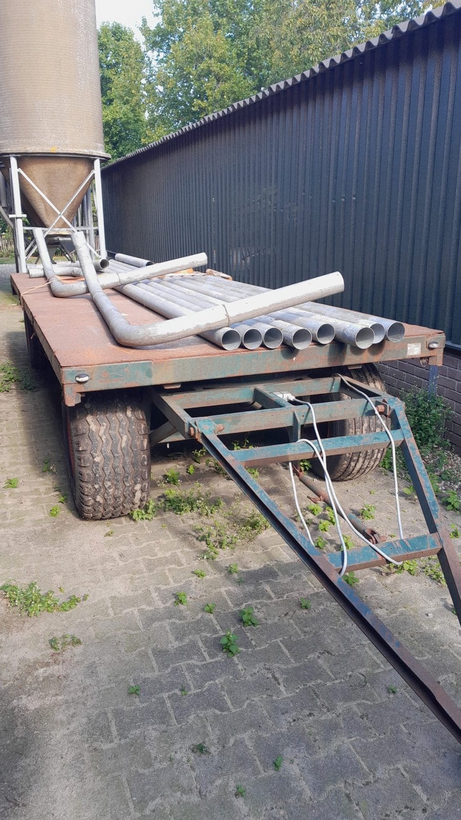 Vulleidingen van silo– 54 meter (6 bochten)– compleet pakket, Ophalen, Gebruikt, Overige typen, Minder dan 2 meter