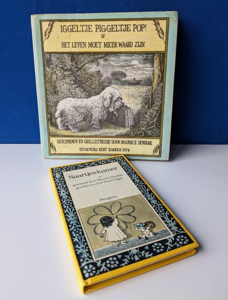 Boeken Maurice Sendak/ Iggeltje Piggeltje & Saartjes kamer, Ophalen of Verzenden, Gelezen, Fictie algemeen