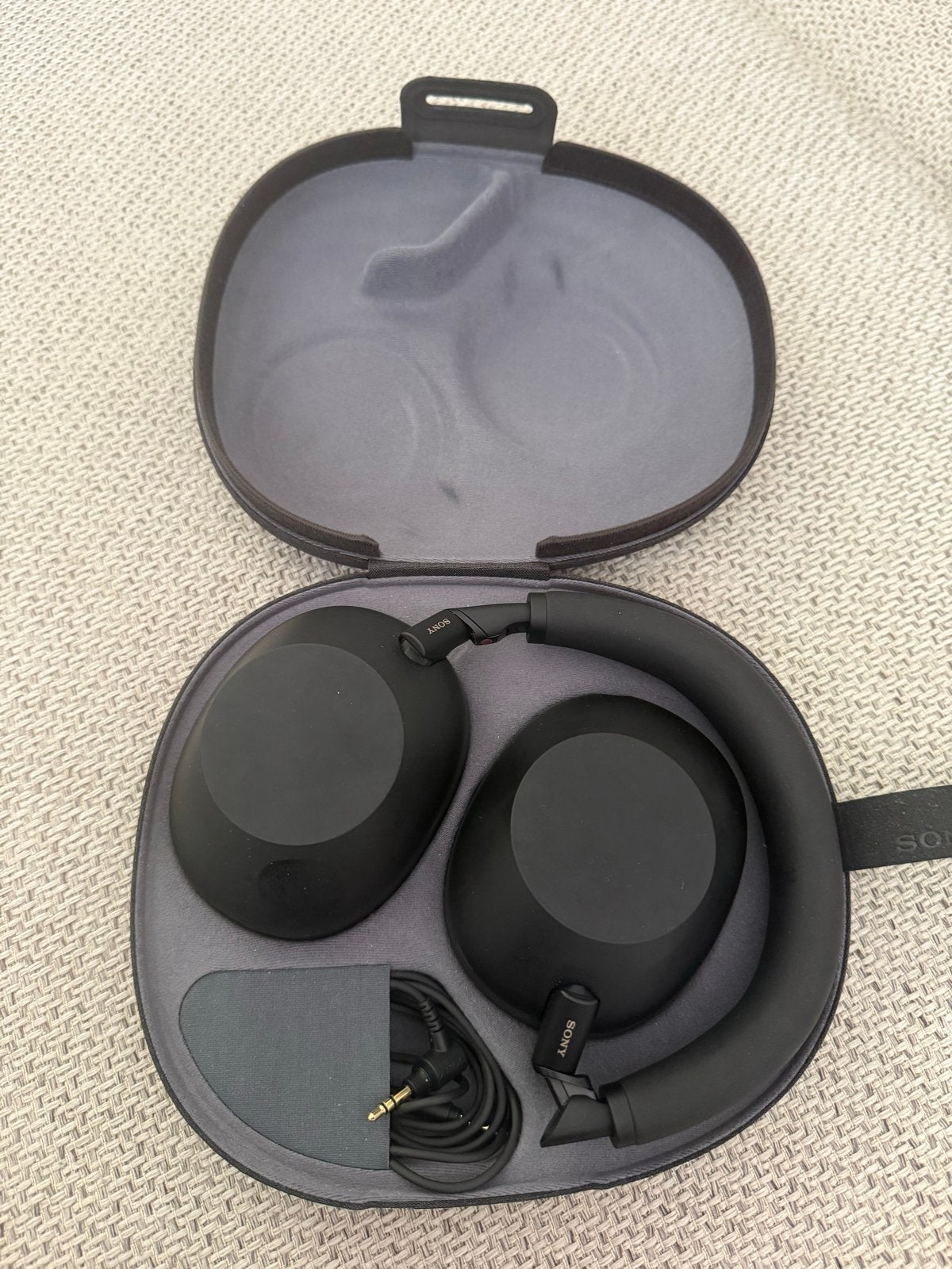 Sony WH-1000XM5 Noise Cancelling Koptelefoon Zwart
