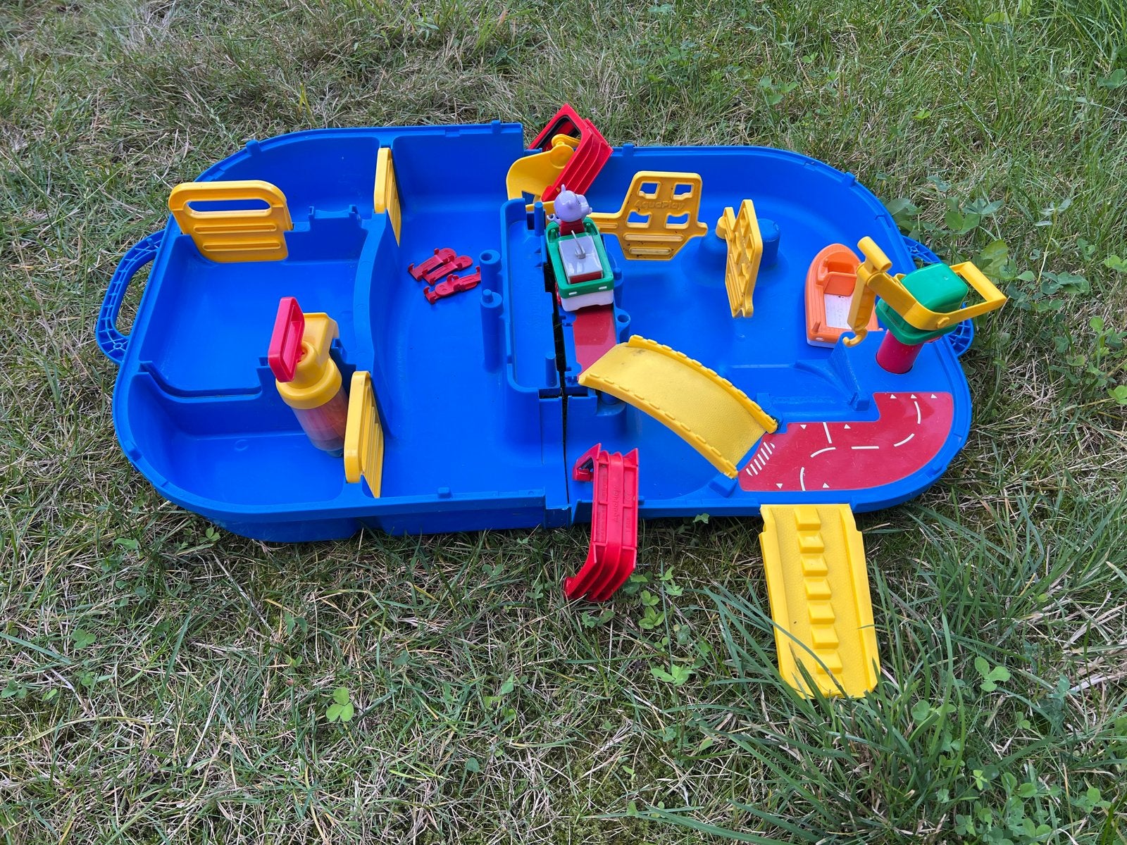 Aquaplay lockbox draagbare waterbaan, Ophalen, Gebruikt