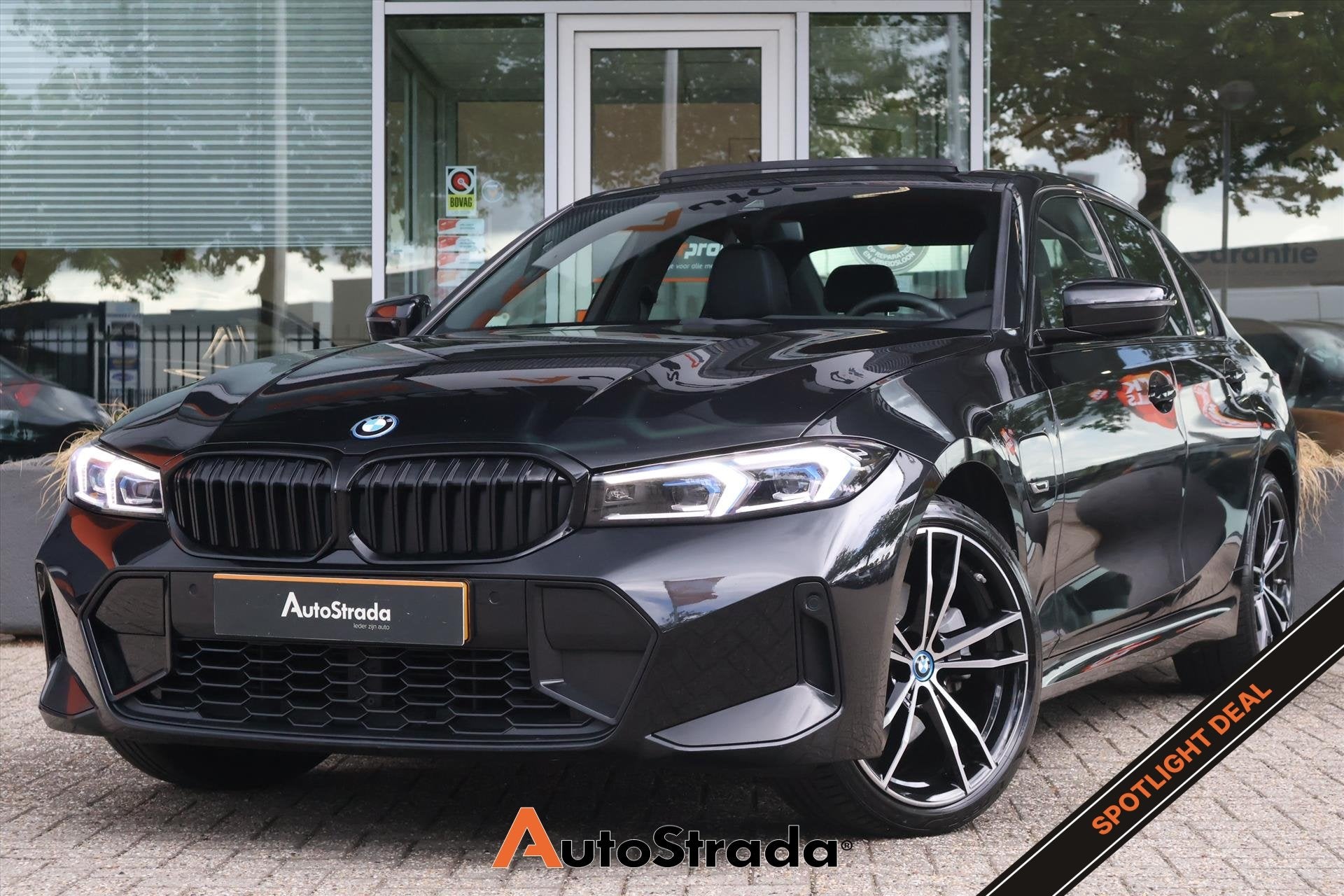 BMW 3-Serie (g20) 320e M-Sport 204pk SoH 96% | Sfeer | Camer, Auto's, 4 cilinders, Met garantie (alle), Bedrijf, Hybride Elektrisch/Benzine