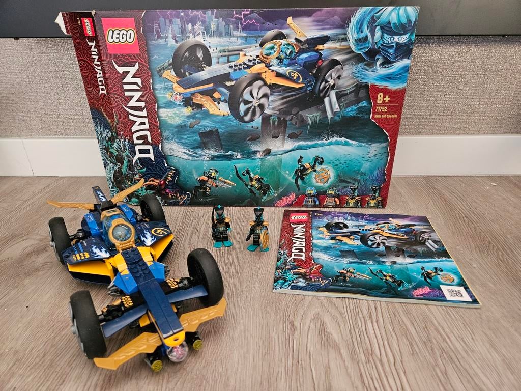Lego ninjago 71752, Ophalen of Verzenden, Zo goed als nieuw, Complete set, Lego