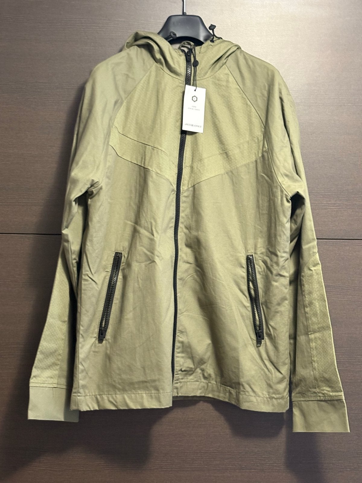 Jack & Jones Core Mossel Sport Jas - Maat L, Ophalen of Verzenden, Nieuw, Maat 52/54 (L), Groen