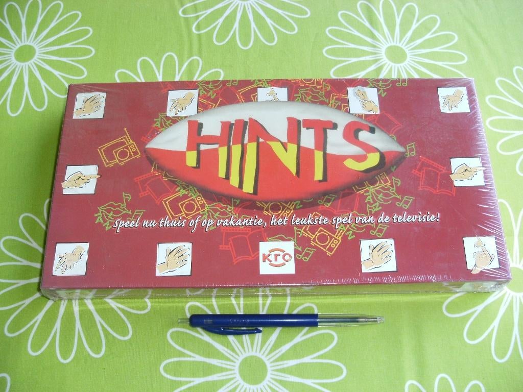 Nieuw in seal: Hints - speel nu thuis of op vakantie!, Hobby en Vrije tijd, Gezelschapsspellen | Bordspellen, Vijf spelers of meer