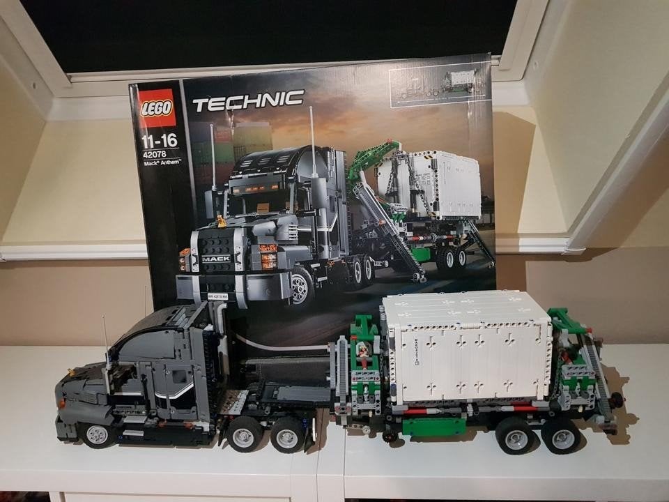 Lego Technic Mack Anthem 42078 RUILEN, Ophalen of Verzenden, Zo goed als nieuw