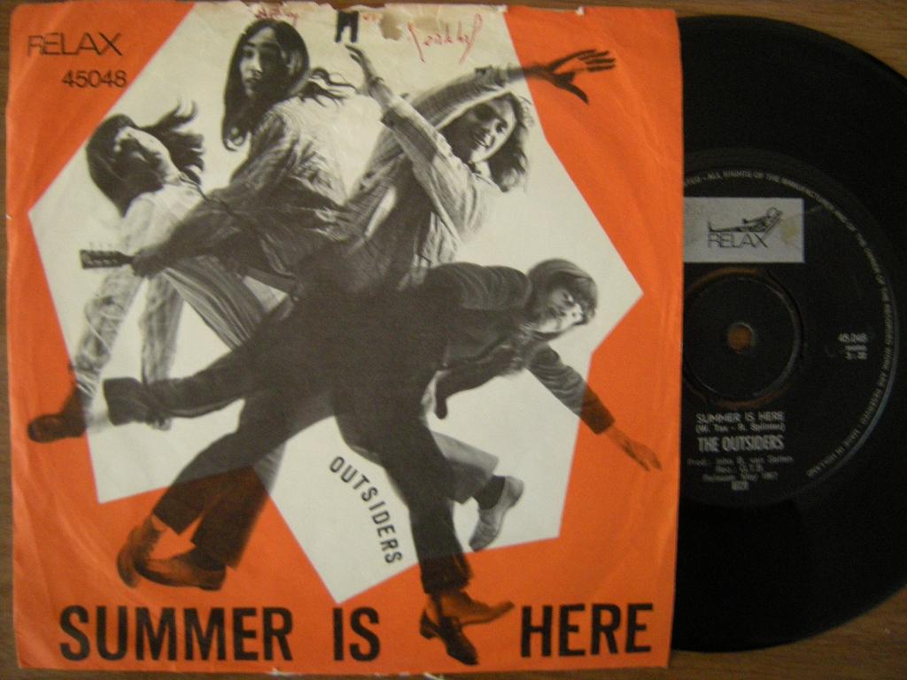 Nederbeat The Outsiders (Summer Is Here), Gebruikt, 7 inch, Single, Ophalen of Verzenden