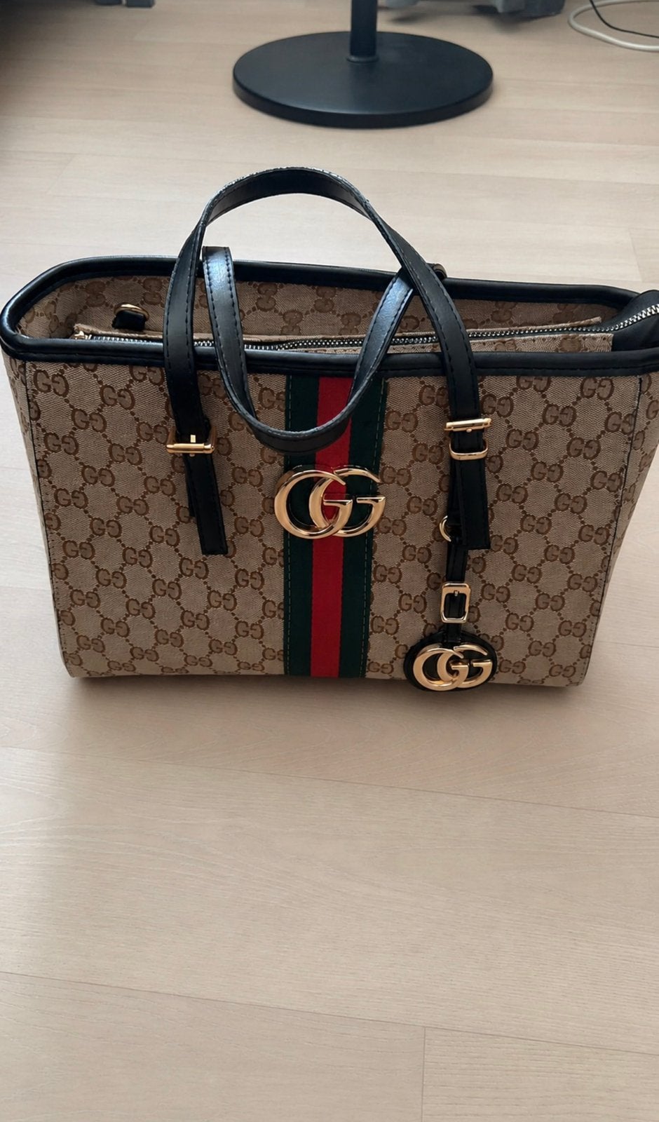 Gucci tas, Ophalen of Verzenden, Zo goed als nieuw, Beige, Overige typen