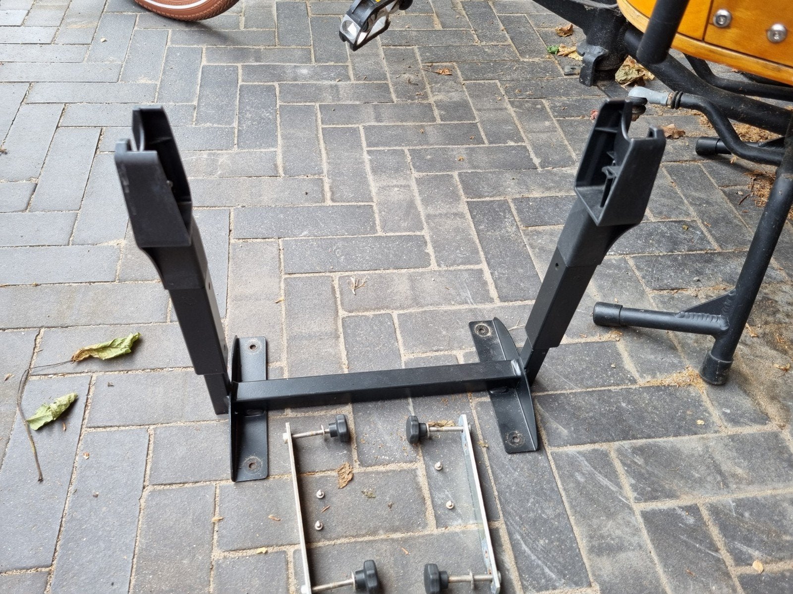 Steco Maxi Cosi houder voor bakfiets, Ophalen, Minder dan 20 kg, Overige typen, Zo goed als nieuw