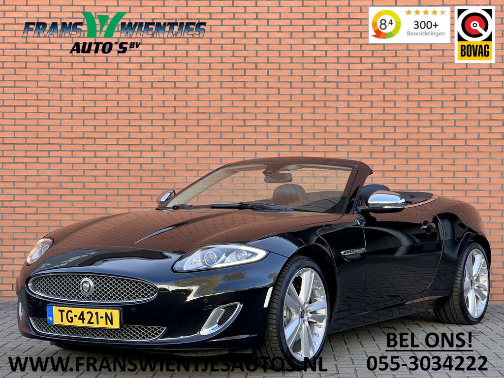 Jaguar XK 5.0 V8 Convertible Portfolio | 385 PK! | Leder | N, Auto's, Jaguar, Euro 5, Achterwielaandrijving, Gebruikt, Cabriolet