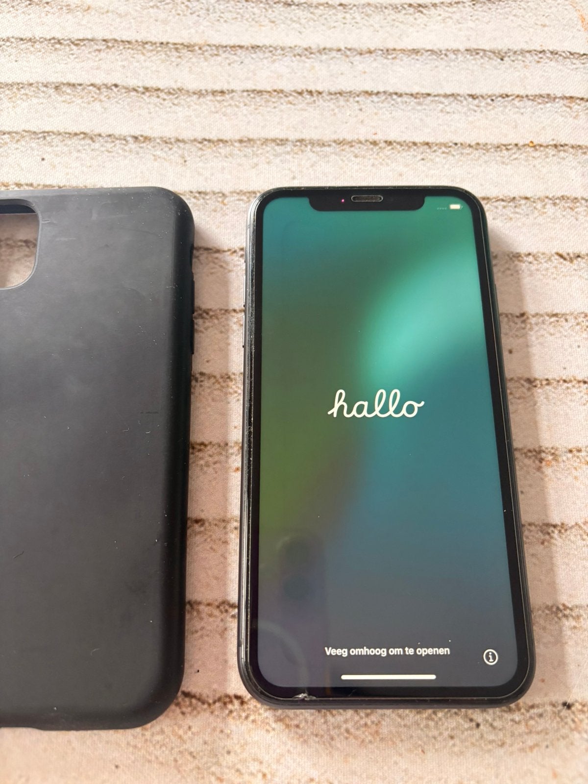 iPhone 11 64gb black, Telecommunicatie, Mobiele telefoons | Hoesjes en Frontjes | Apple iPhone, Ophalen, Zo goed als nieuw, IPhone 11