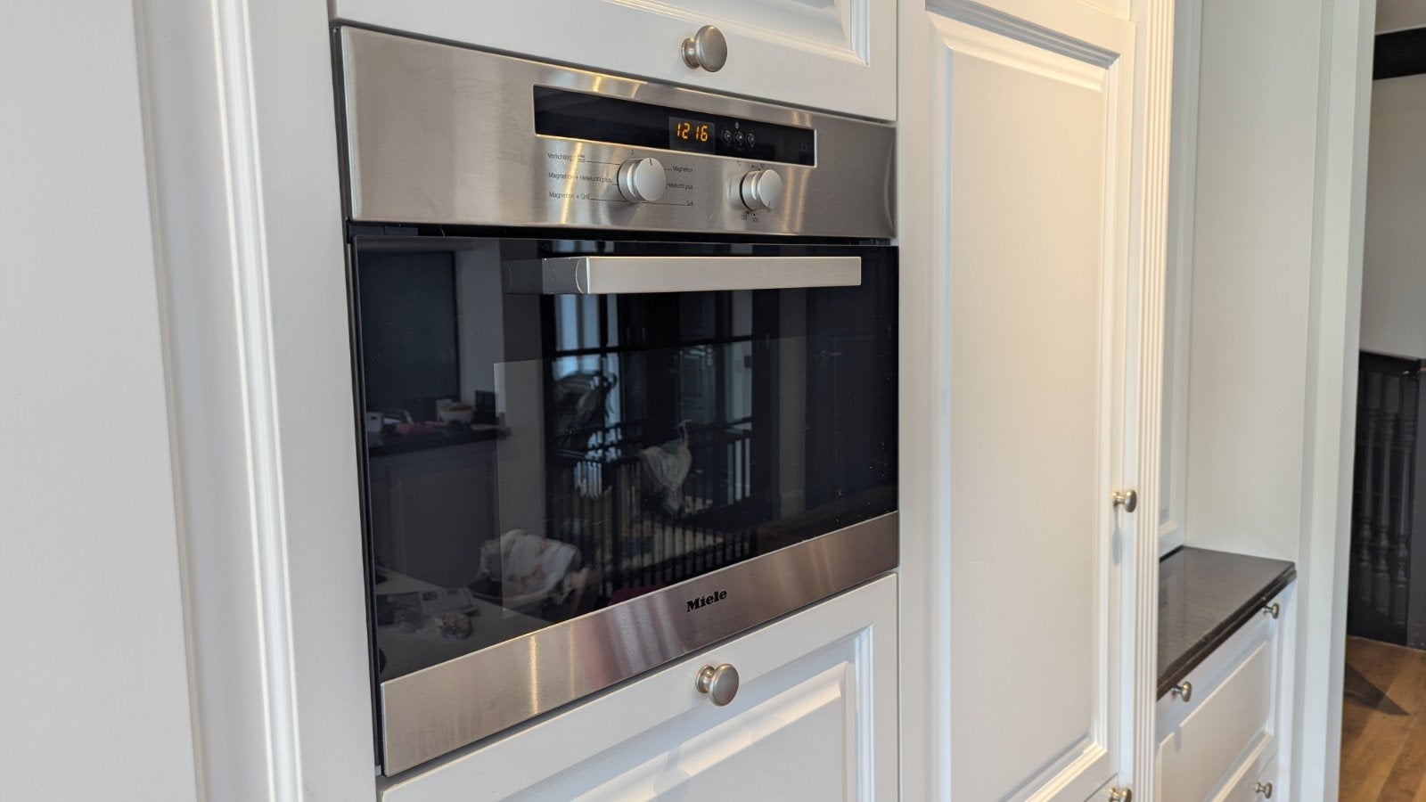 Miele H4020BM Combi-oven in goede staat, Witgoed en Apparatuur, Ovens, Ophalen, 45 tot 50 cm, Gebruikt, 60 cm of meer