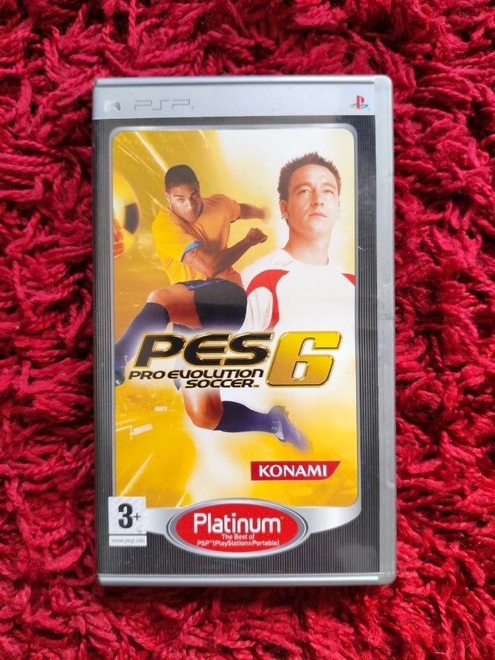 Pro evolution soccer 6 ( PES6 ) platinum editie PSP, Spelcomputers en Games, Gebruikt, 2 spelers, Ophalen of Verzenden, Vanaf 3 jaar