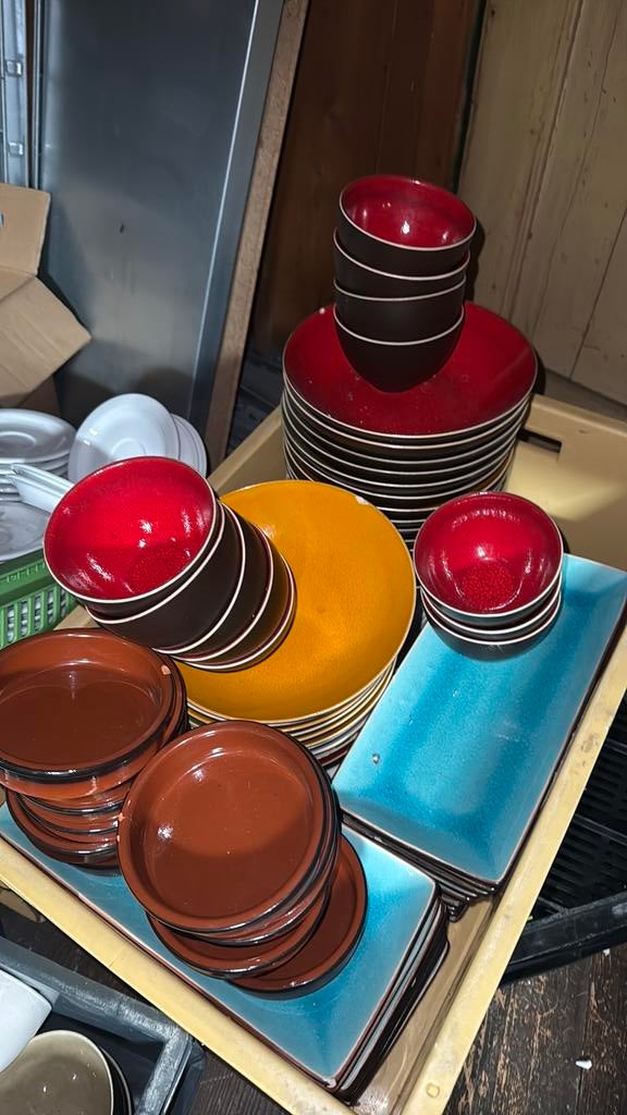 Partij Horeca servies tapas / hapjes, Ophalen, Gebruikt, Bord(en), Overige stijlen