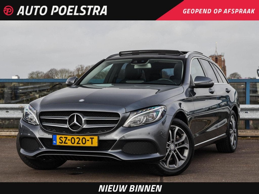 Mercedes-Benz C-klasse Estate 220 CDI Prestige Panoramadak L, Automaat, Achterwielaandrijving, 4 cilinders, 23 km/l