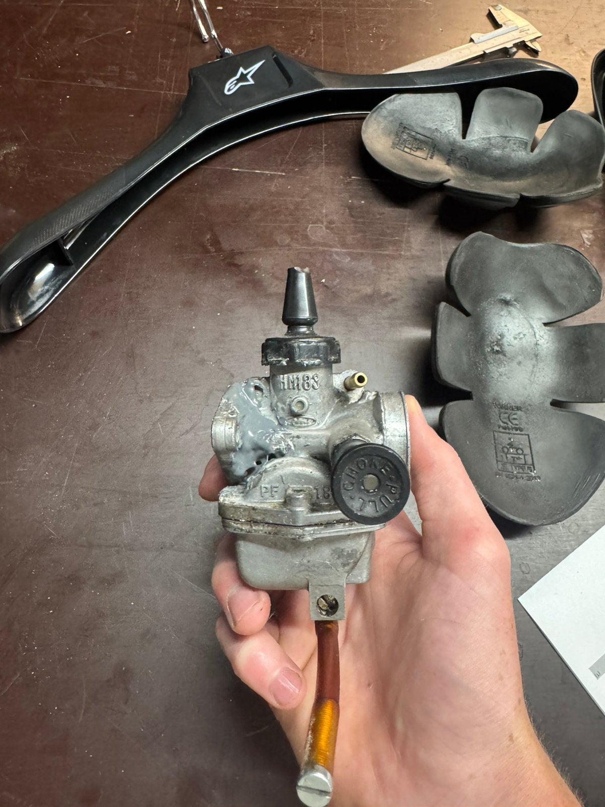 Keihin 18mm carburateur honda origineel, Fietsen en Brommers, Ophalen, Nieuw