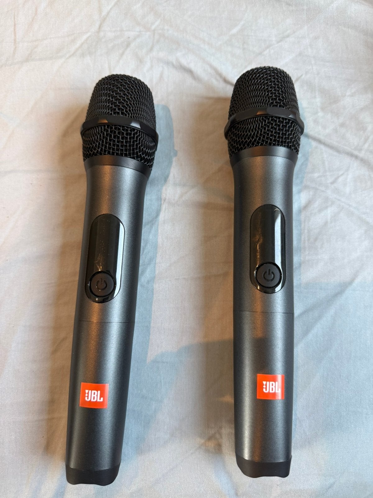 Jbl partybox microfoons, Ophalen of Verzenden, Zo goed als nieuw, Zangmicrofoon