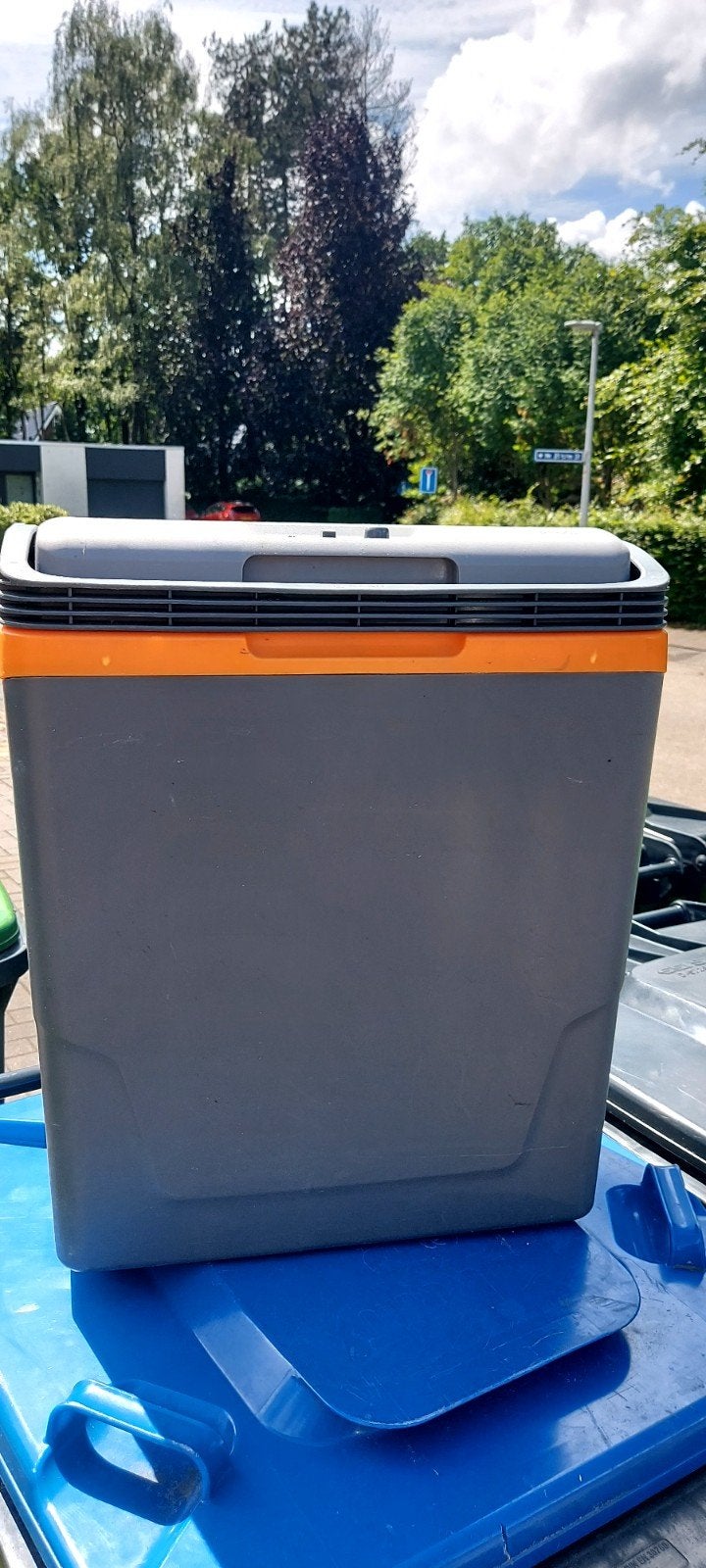 Elektrische Koelbox - Warm en Koud Functie, Ophalen, Gebruikt, Elektrisch