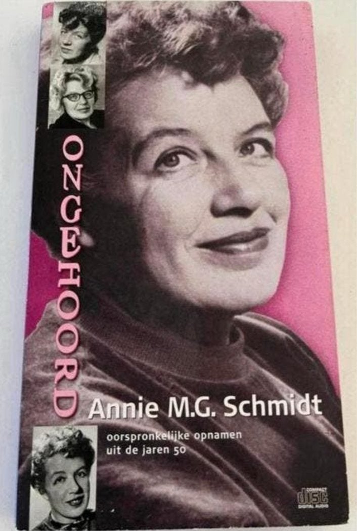 Ongehoord: Annie M.G. Schmidt -Oorspronkelijke Opnamen Jaren, Ophalen of Verzenden, Zo goed als nieuw