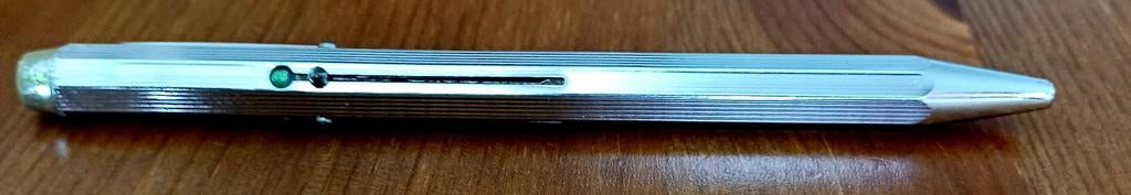 Prachtige Vintage 4-Kleurenbalpen – Jaren '50/'60 – Chroom, Verzamelen, Pennenverzamelingen, Ophalen, Gebruikt, Balpen, Overige merken