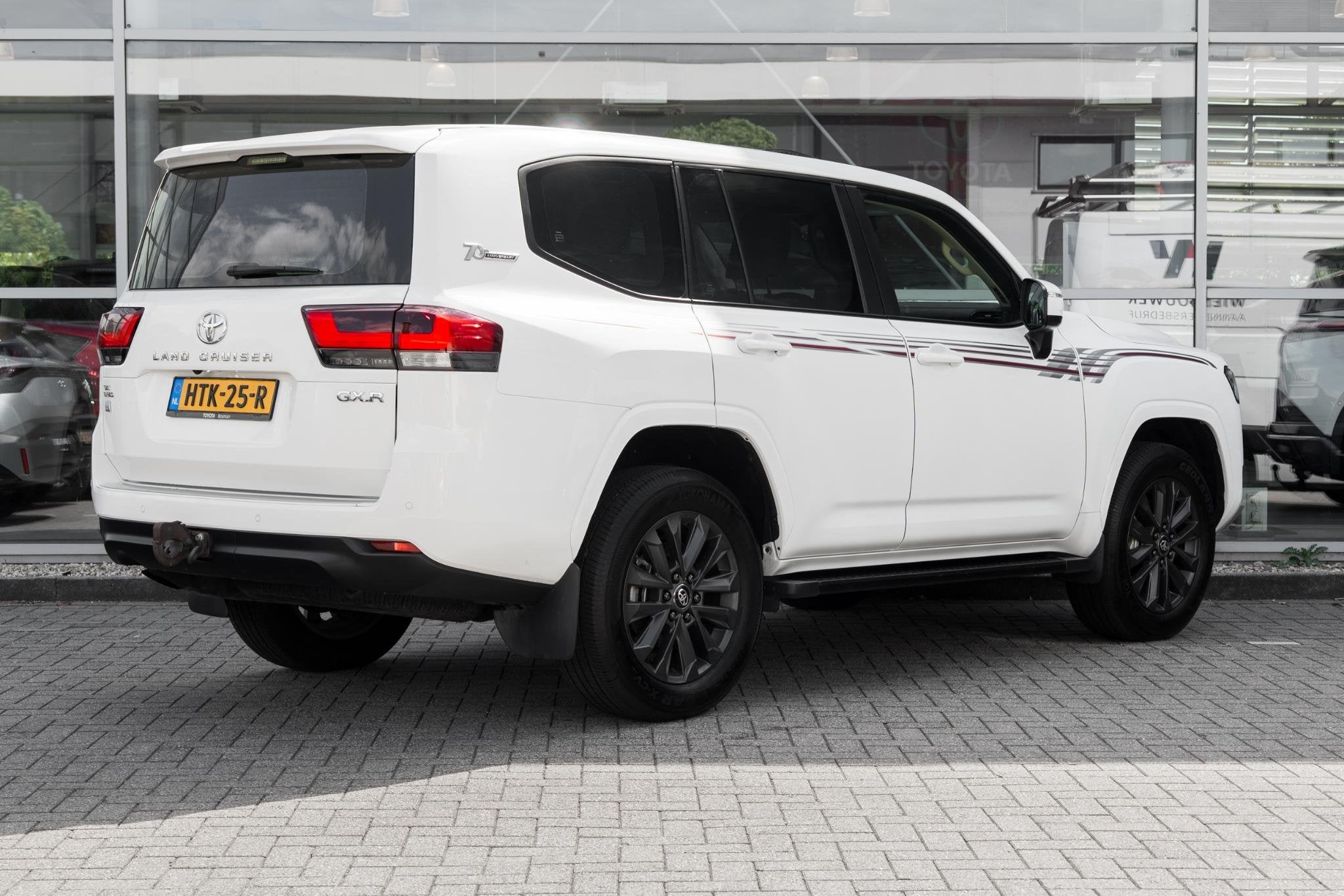 Toyota Land cruiser 70th. Anniversary 300 3.5 V6 TwinTurbo 4, Auto's, Automaat, Stof, Gebruikt, Euro 6
