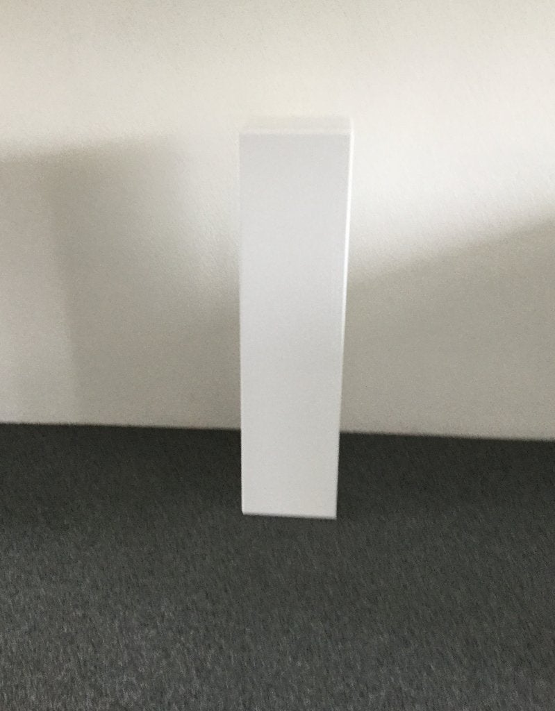 Strakke Witte Naadloze Sokkel Pilaar Kolom op maat 80x20x20, Ophalen of Verzenden, Nieuw