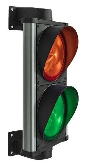 LED Verkeerslicht 24V/230V - rood/Groen (120mm) stoplicht, Ophalen of Verzenden